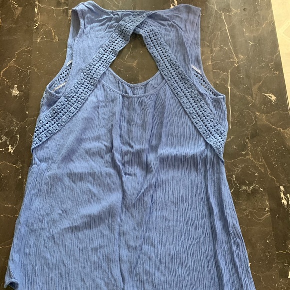 Beautiful Periwinkle Blue Tank top - Picture 5 of 5
